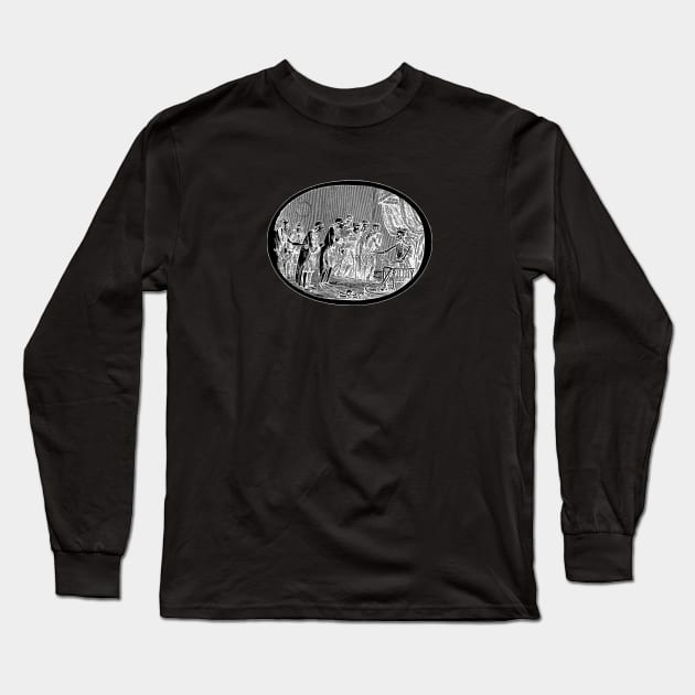 The Court of Death (~1820) Long Sleeve T-Shirt by deadvandal